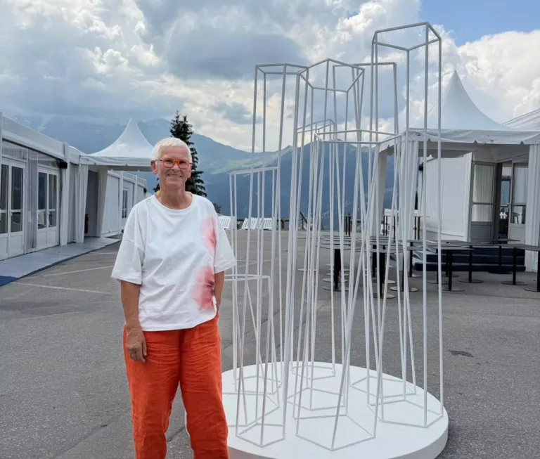 Mireille Fulpius ai Combins: quando la scultura dialoga con la montagna