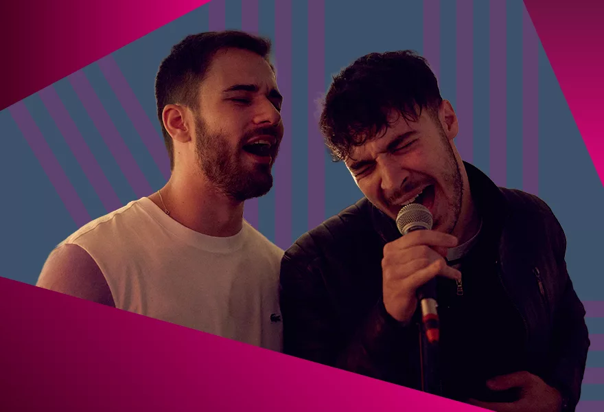 Kopfzeilenbild der Seite: LYRISCHES KARAOKE