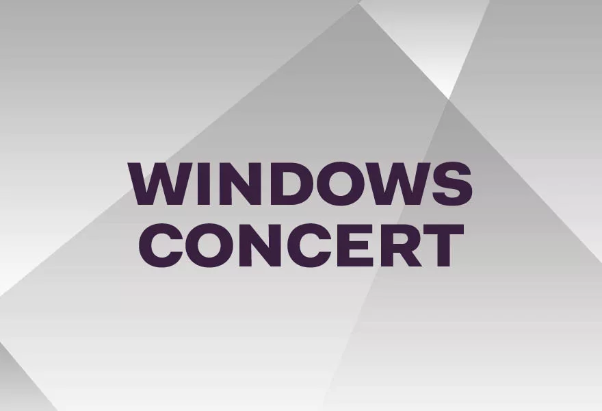 Header image of page : Windows Concerts